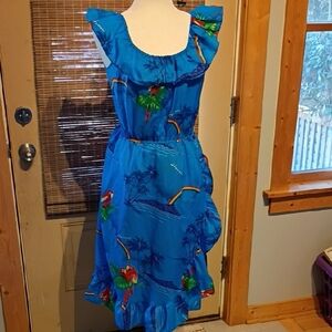 Vintage Hawaiian Dress ,Size Small